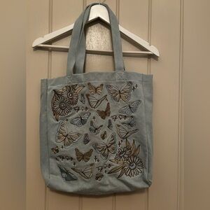 Taylor Swift Self Titled Butterfly Tote Bag